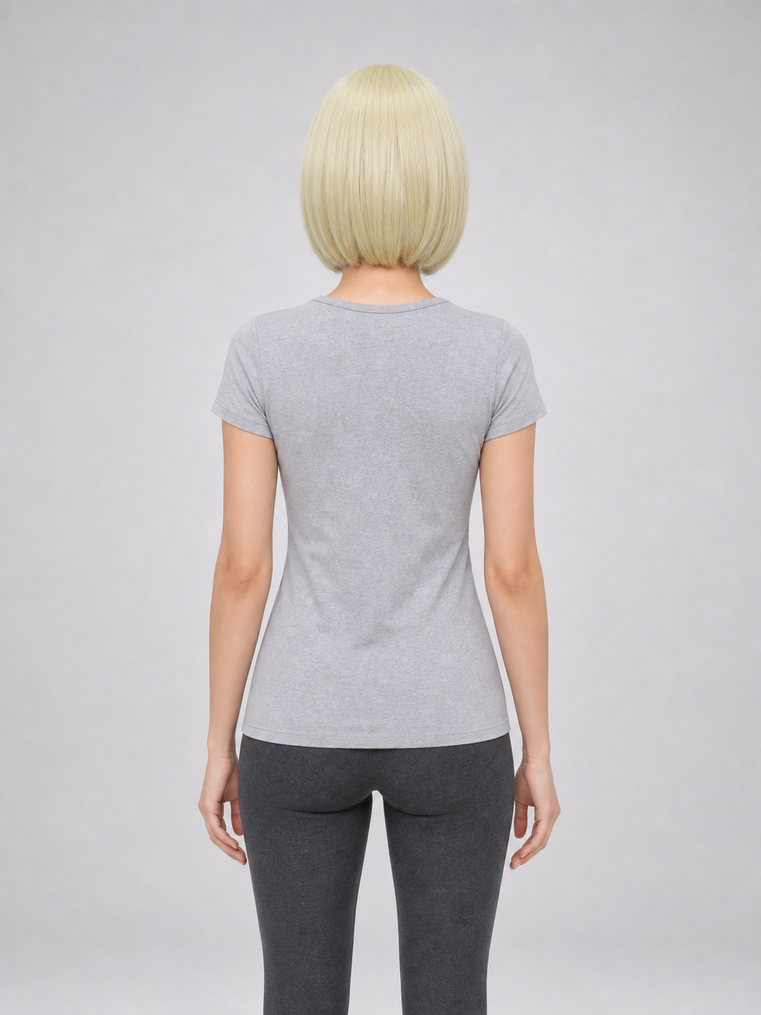 Falin Cosplay Wig, Light-Colored Bob with Bangs