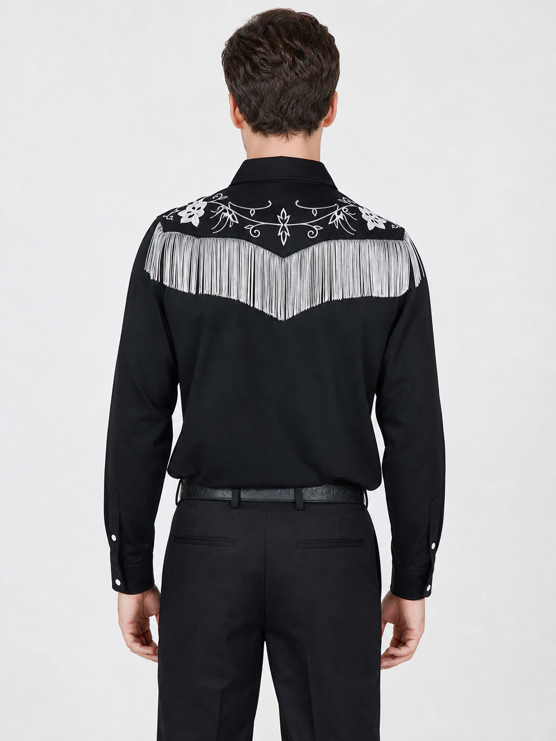 Cowboy cosplay costume: shirt, pants, hat
