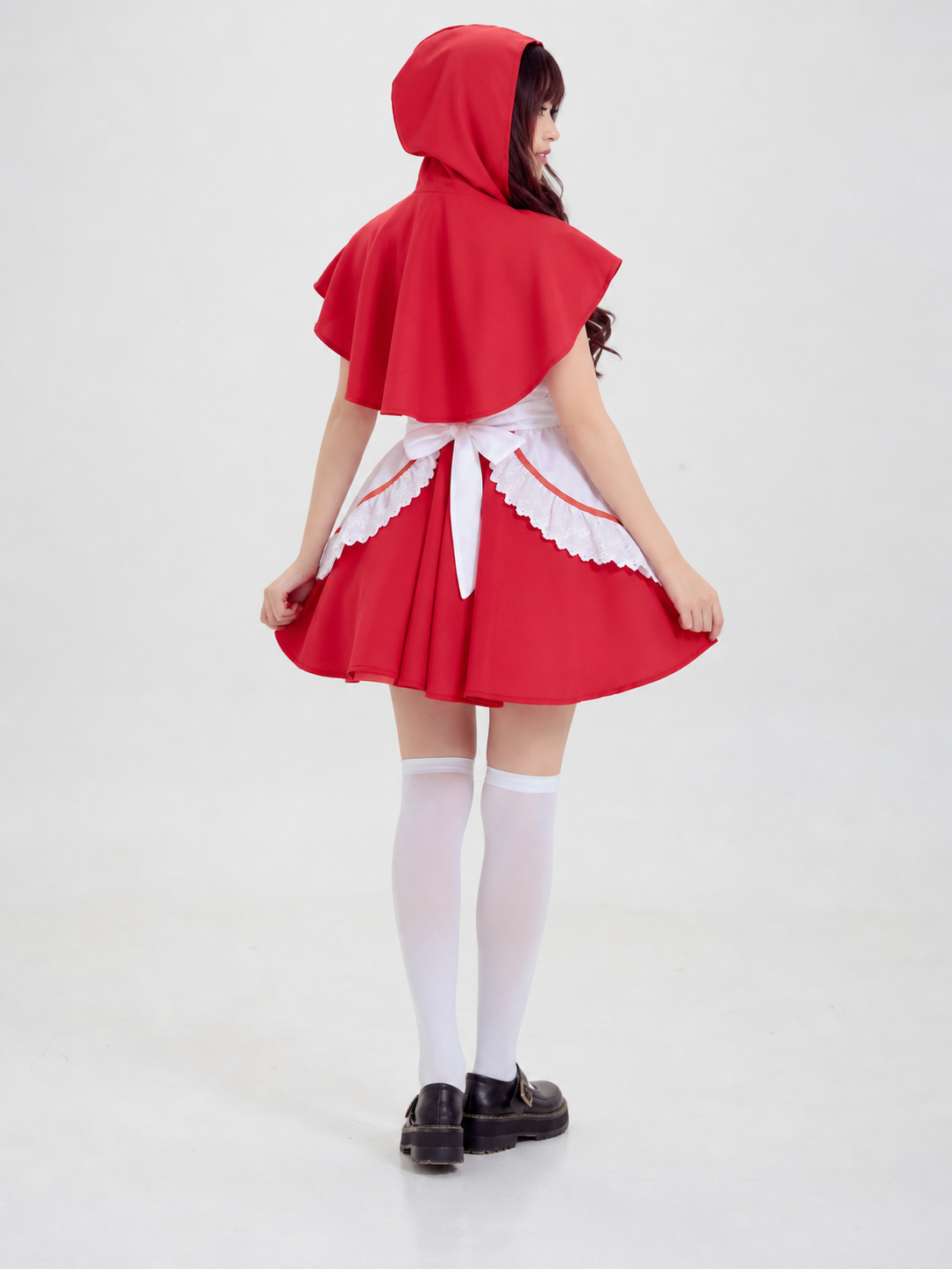 Little Red Riding Hood Costume with Cape and Apron