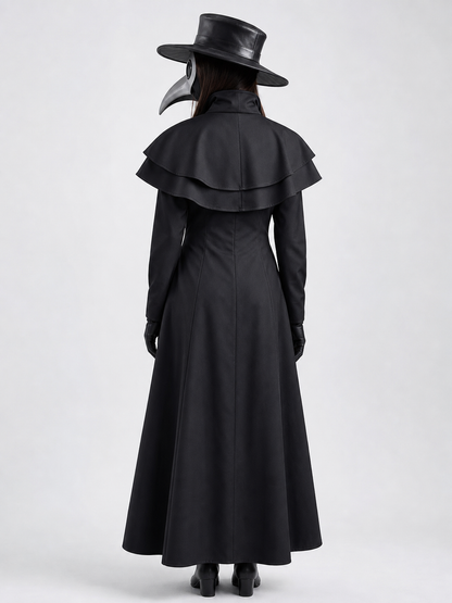Halloween Plague Doctor Costume with Mask