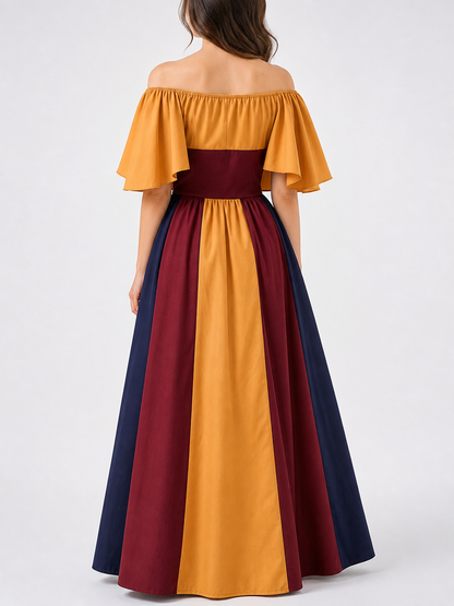 Masquerade medieval-style cosplay dress