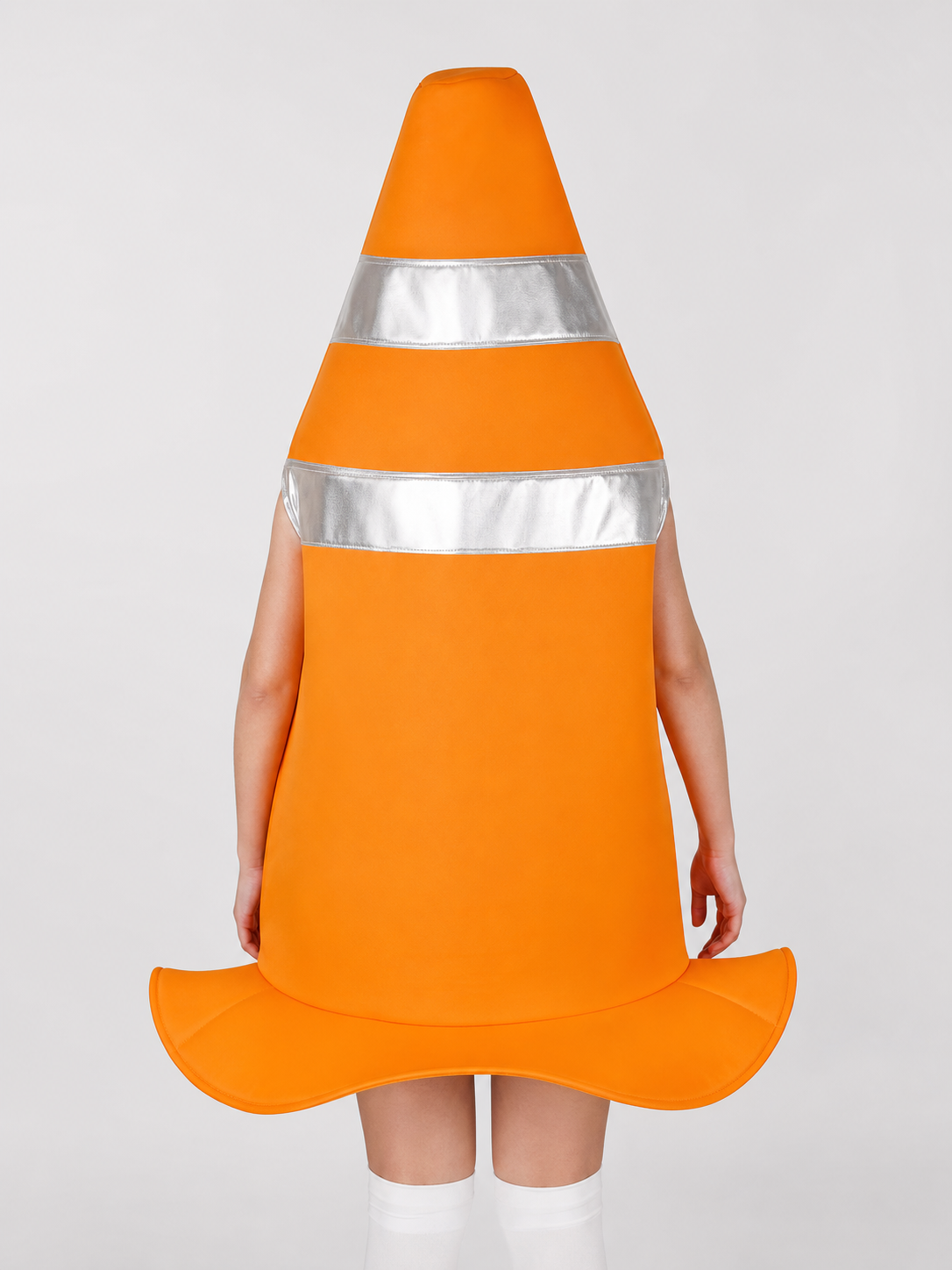 Adult Orange Traffic Cone Costume for Parties