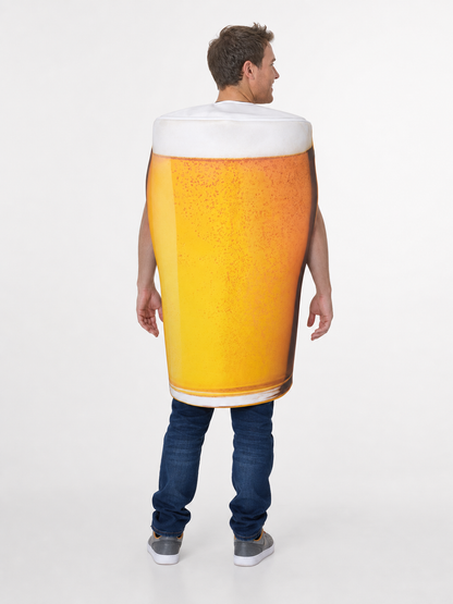 Beer Glass Costume for Halloween and Parties