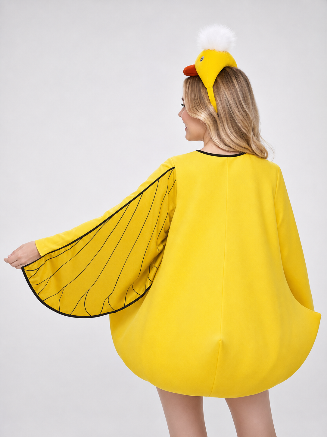 Duck costume with wings and headband