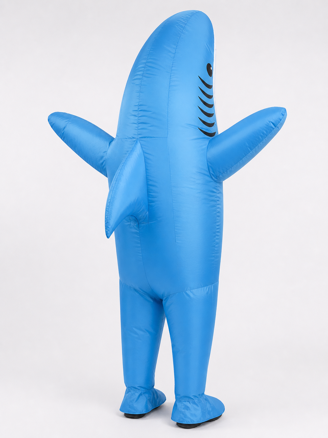 Inflatable Shark Costume with USB Fan for Parties