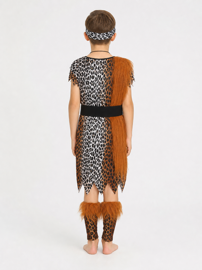 Children's Caveman Costume with Accessories