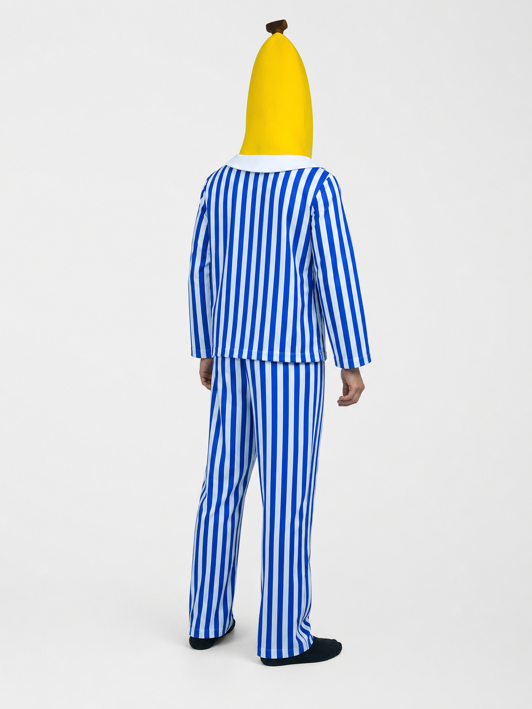 Striped Banana Costume for Halloween and Carnival