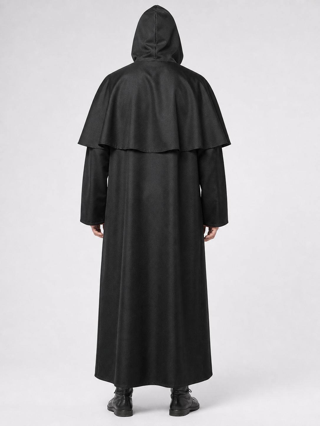 Halloween Hooded Robe Cloak with Cape