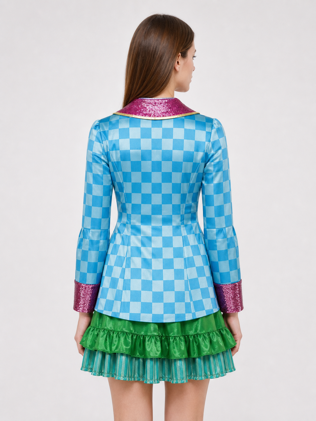 Alice Cosplay Costume: Jacket, Skirt, Top Hat