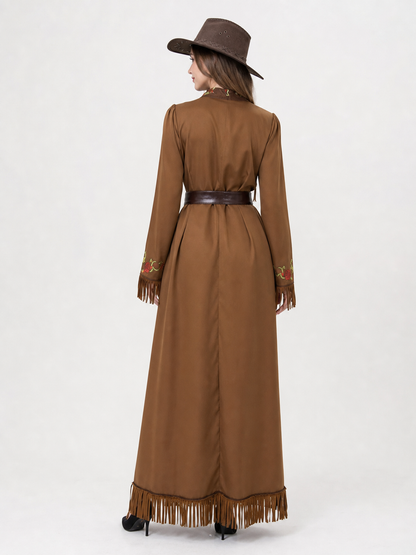Western-style carnival dress with hat