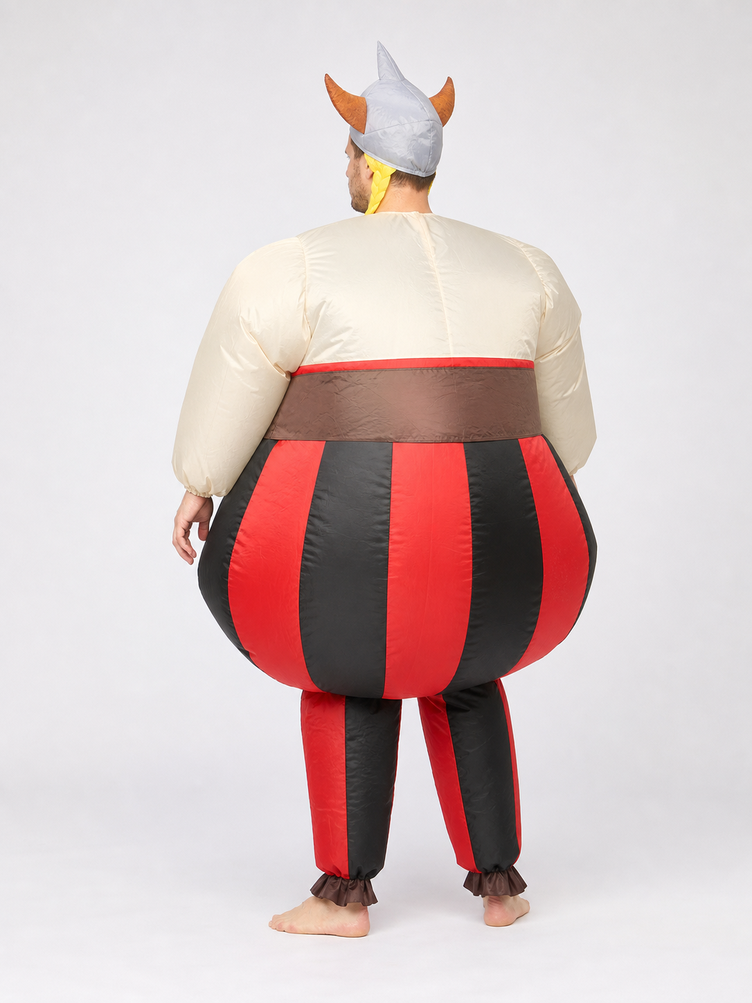 Inflatable Viking Costume with Helmet for Parties