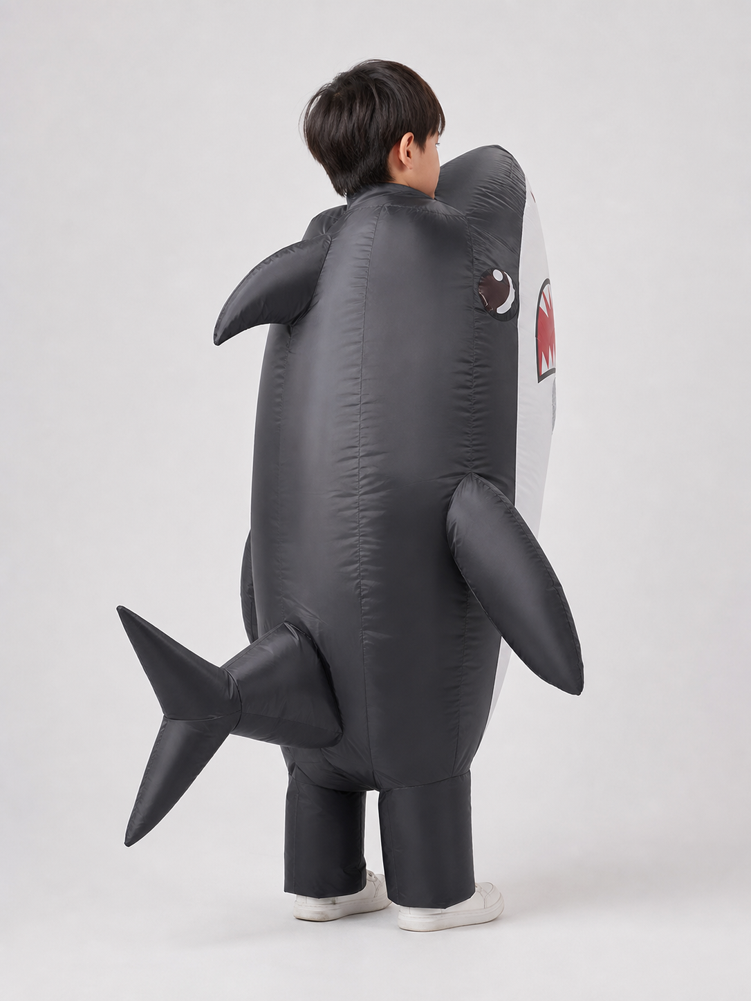 Inflatable Shark Costume with USB Fan