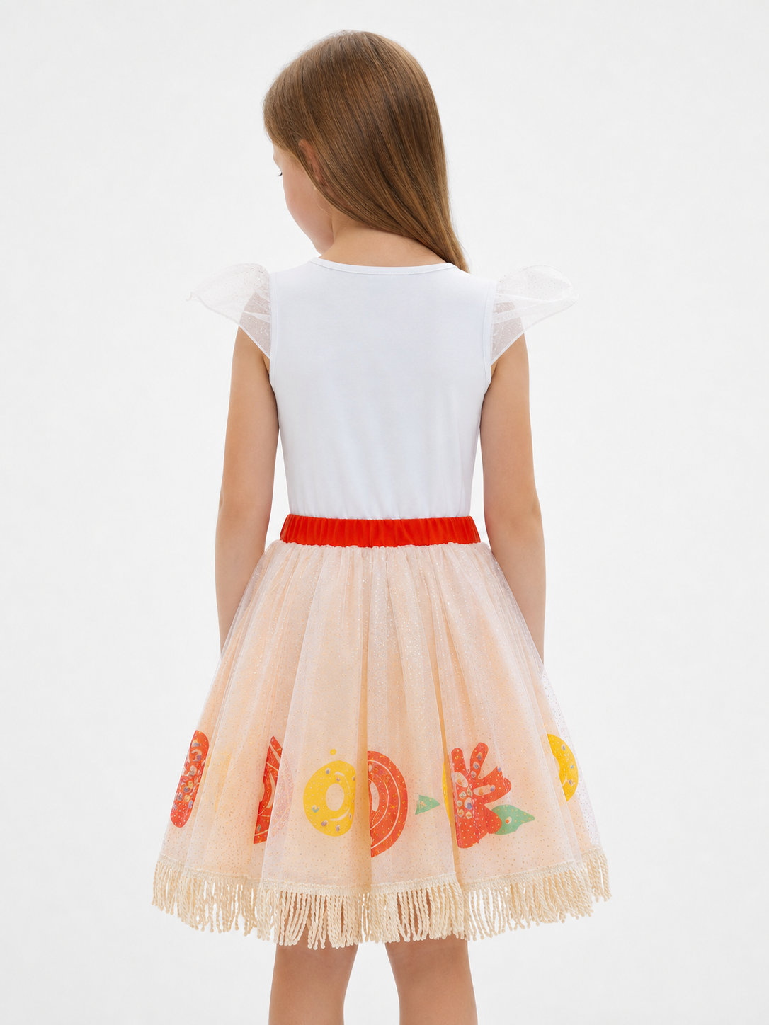 Moana 2 Character Costume Dress with Pattern