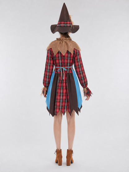 Scarecrow Costume: Dress and Hat