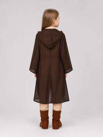 Jedi Costume for Cosplay with Cape and Belt