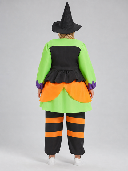 Witch Costume for Halloween and Parties