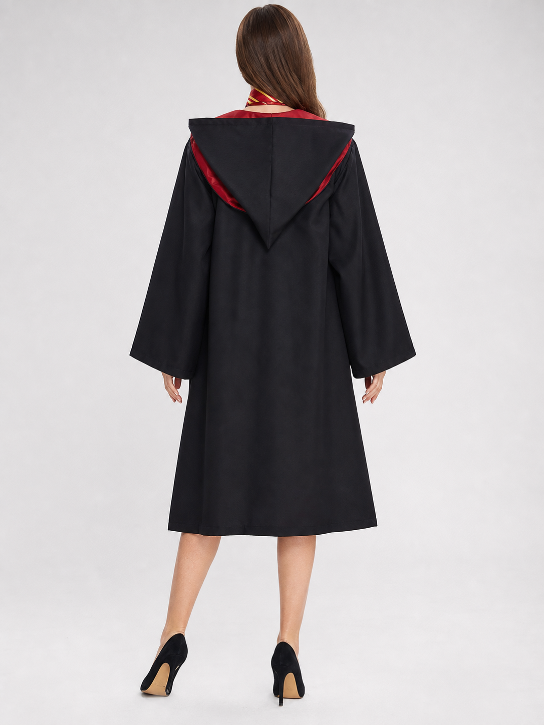 Harry Potter Gryffindor Cosplay Robe with Red Lining