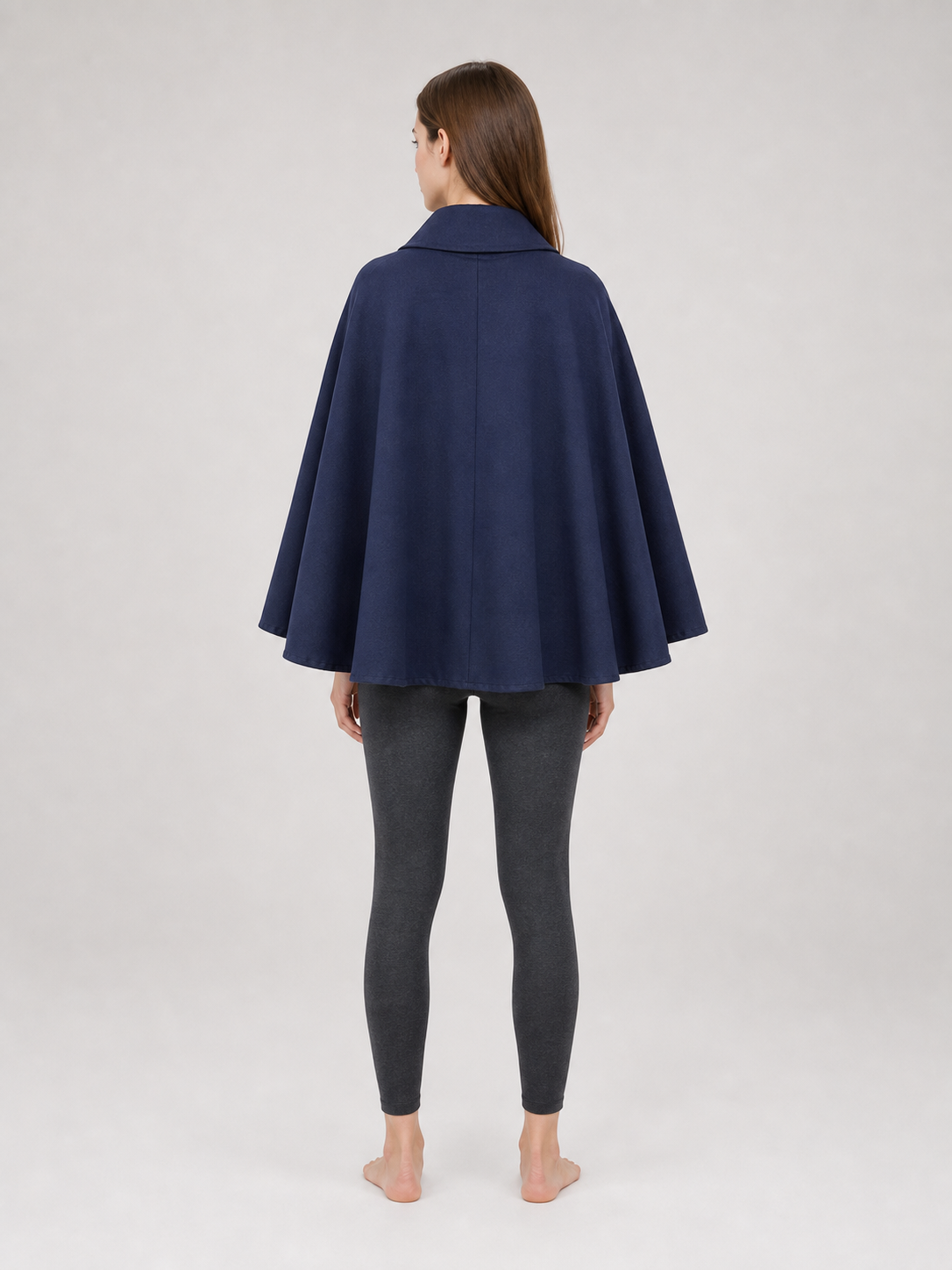 High-Collar Cosplay Cape Cloak