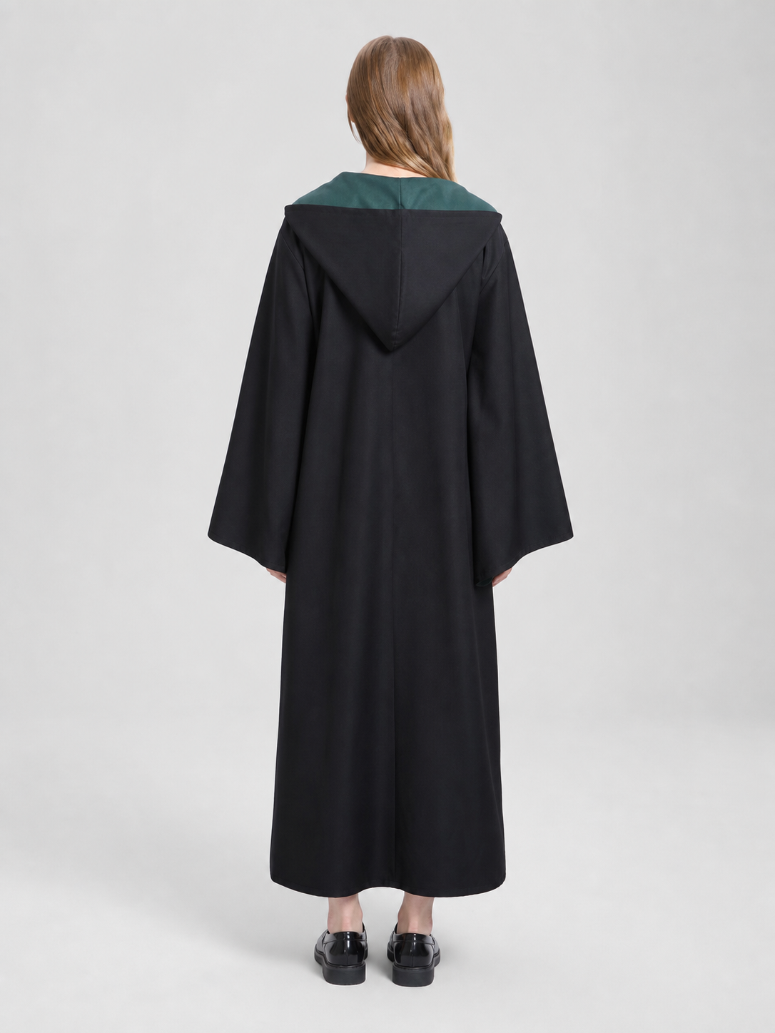 Wizard Robe with Hood and Chest Patch