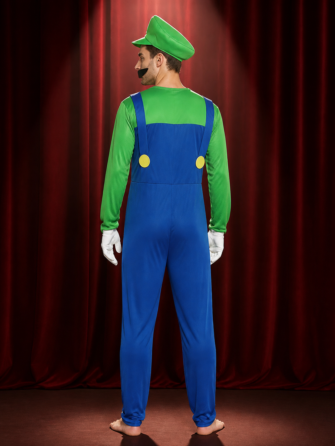 Character Costume with Long Sleeves for Cosplay and Masquerade