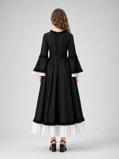 Victorian-Style Gothic Costume Dress