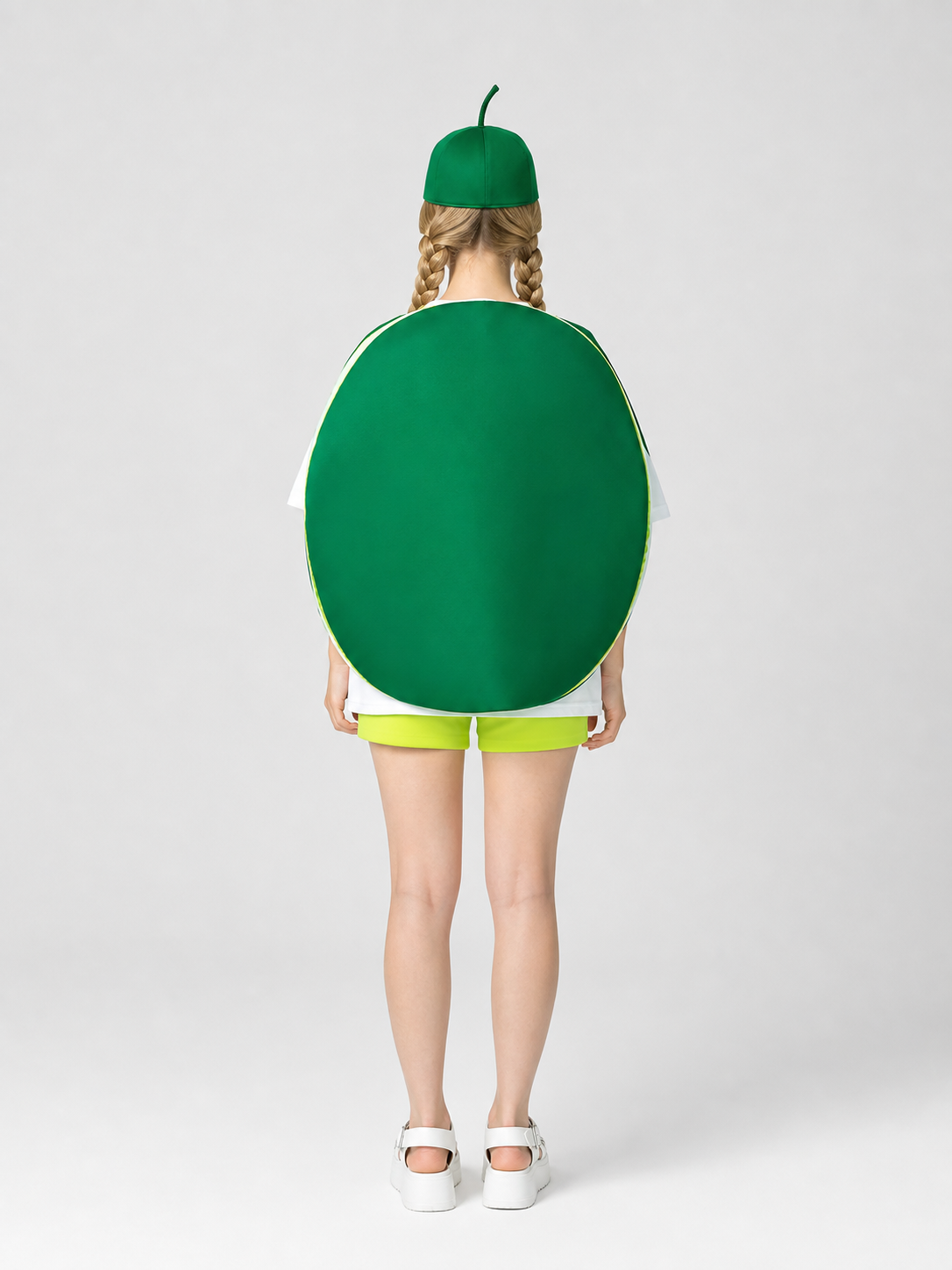 Lime Slice Costume with Hat for Parties