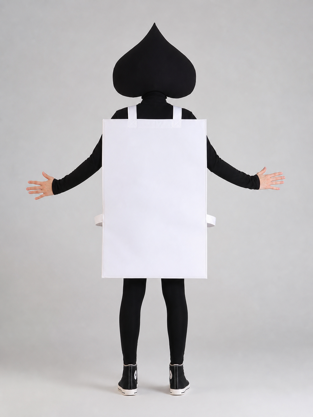 Ace of Spades Playing Card Costume for Performances