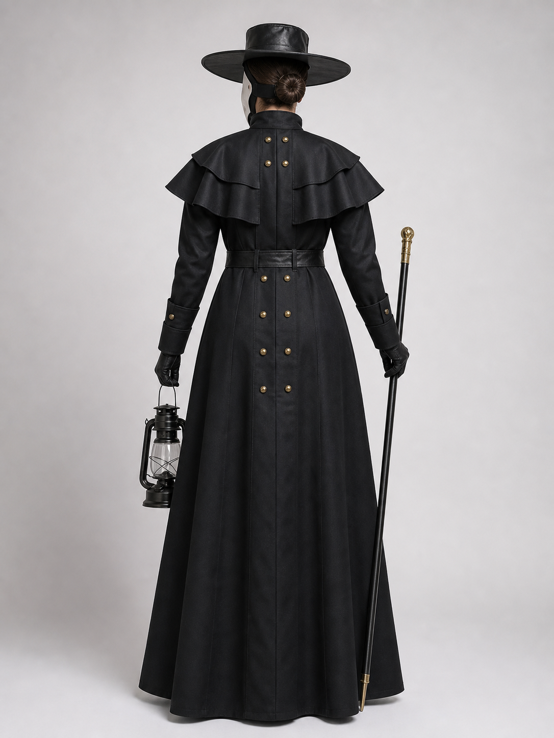 Halloween Plague Doctor Costume with Mask