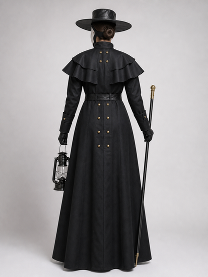 Halloween Plague Doctor Costume with Mask