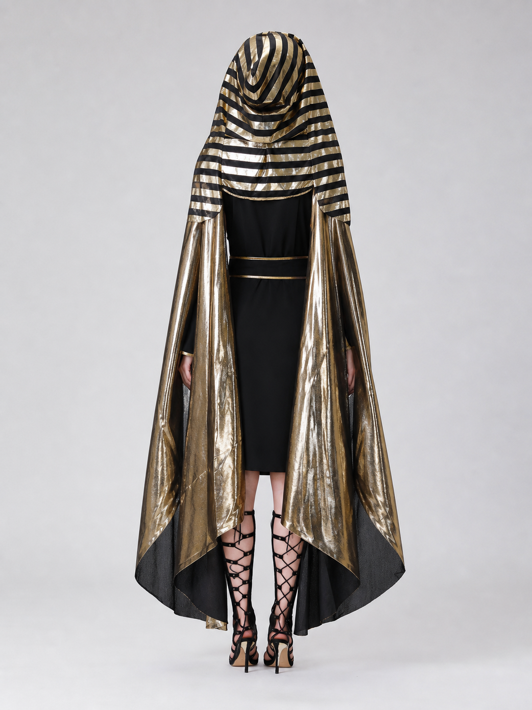 Egyptian Costume with Headdress and Cape