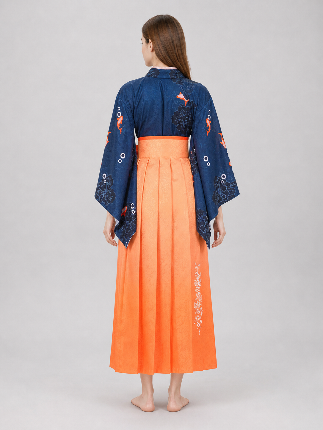 Amelia Watson Kimono-Style Cosplay Dress