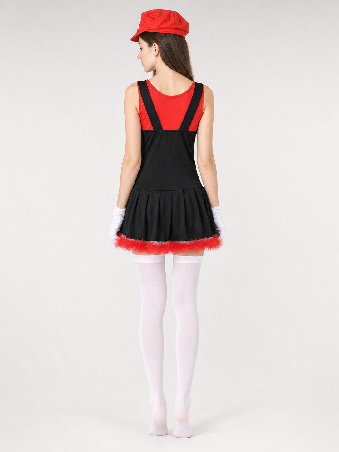 Super Mario-style carnival cosplay costume