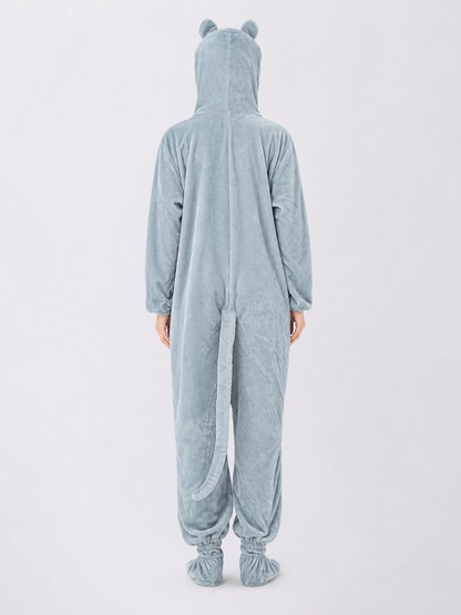 Carnival Jumpsuit with Hood and Ears