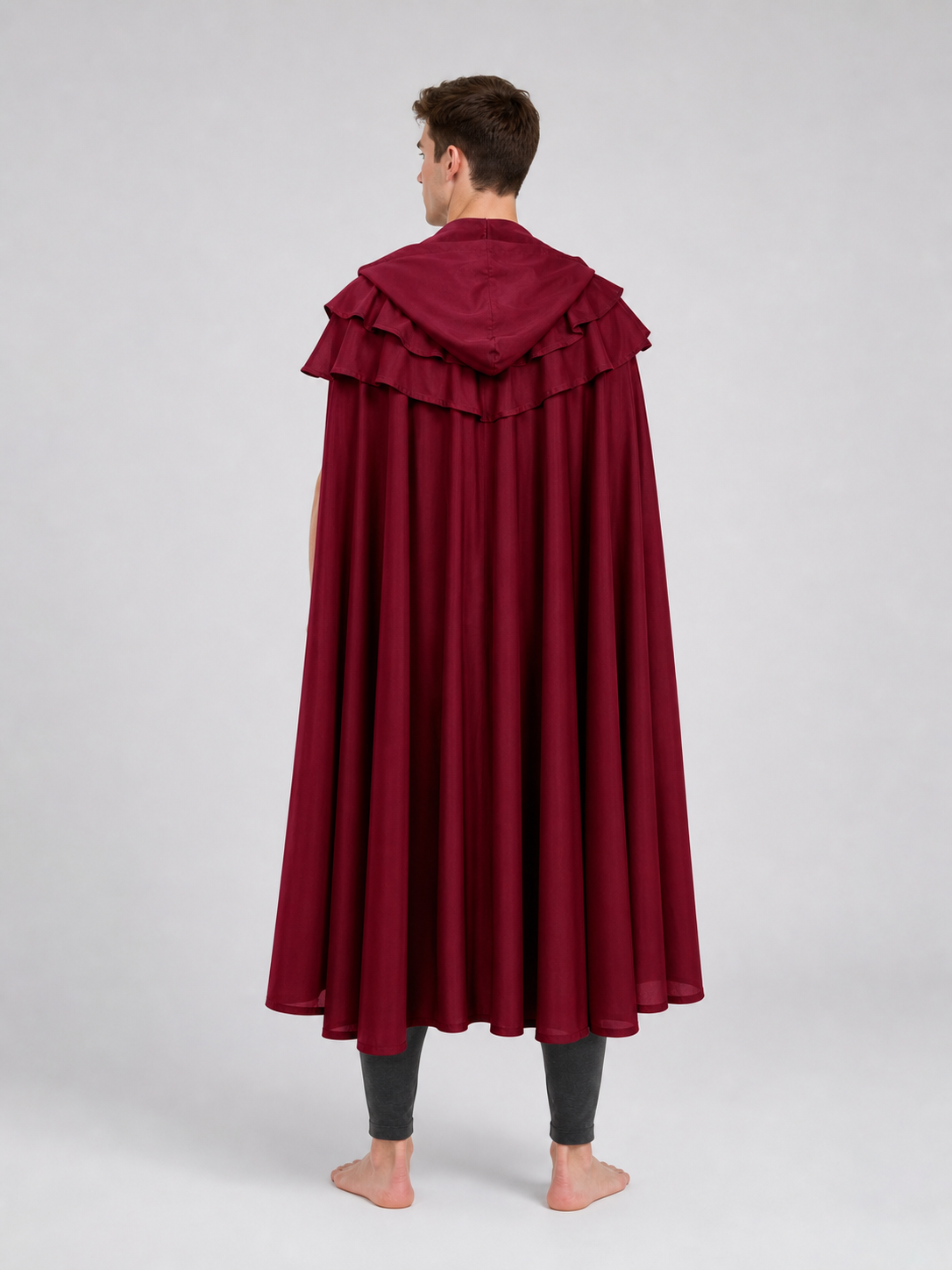 Medieval Hooded Cape for Cosplay