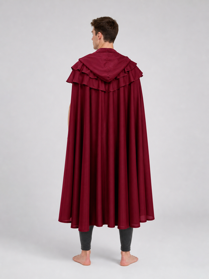 Medieval Hooded Cape for Cosplay