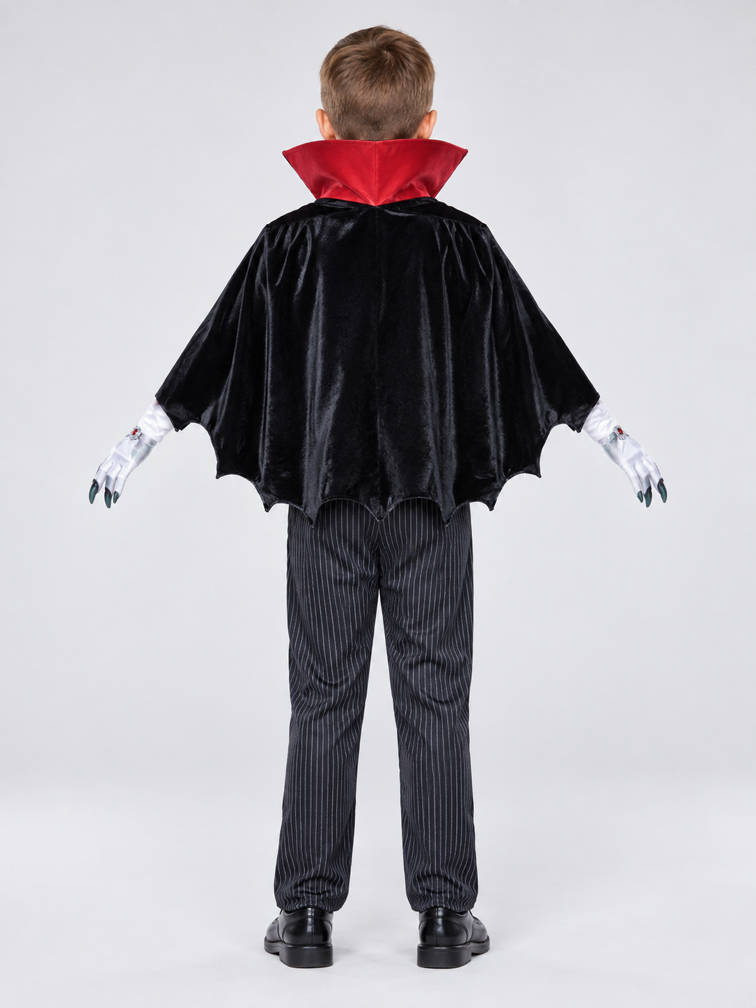 Children’s Vampire Costume with Cape back view