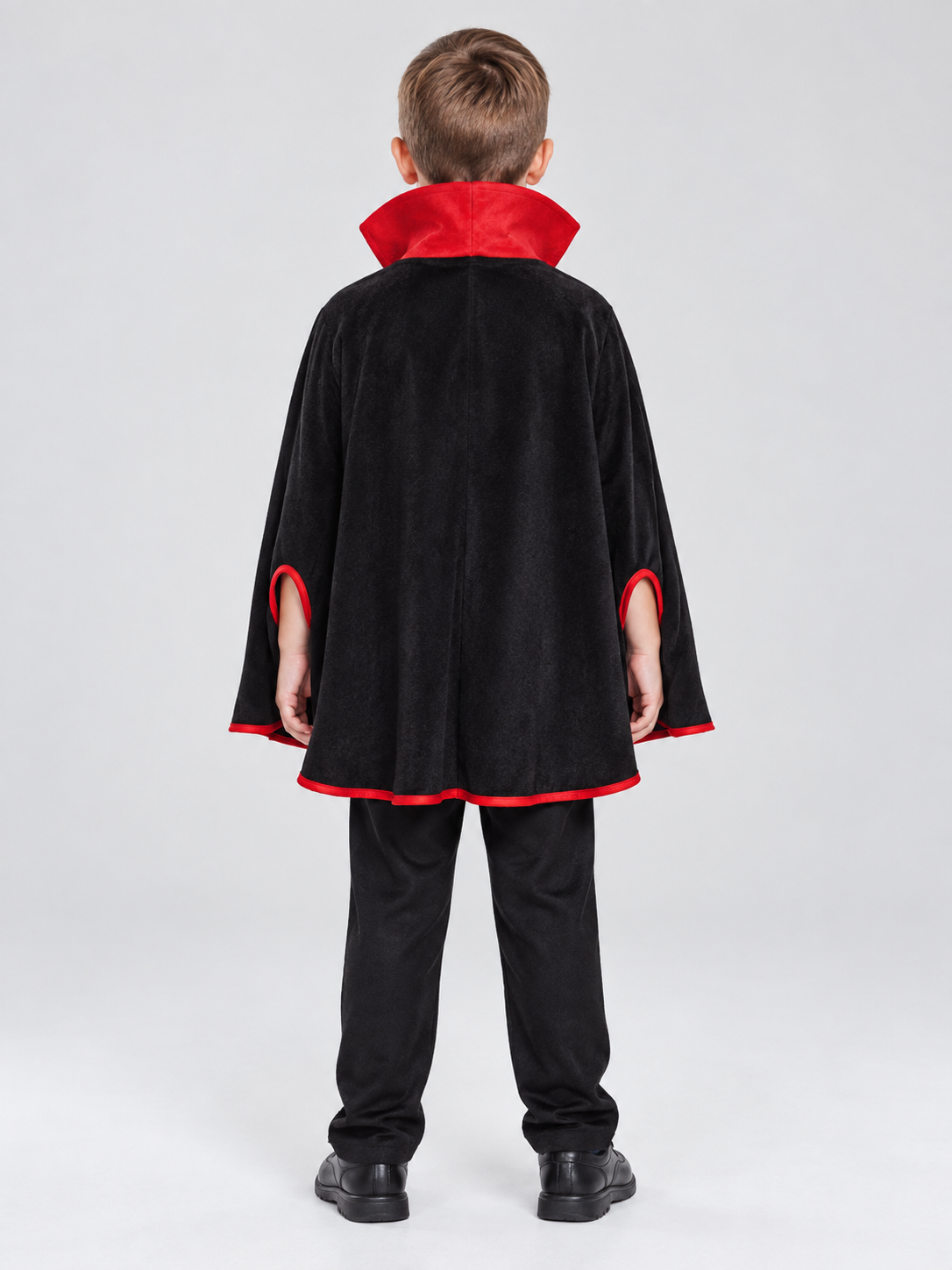 Children's Vampire-Style Costume Cape back view
