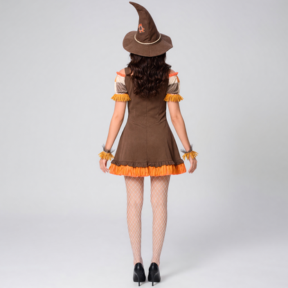 Witch Costume for Cosplay and Stage Performances