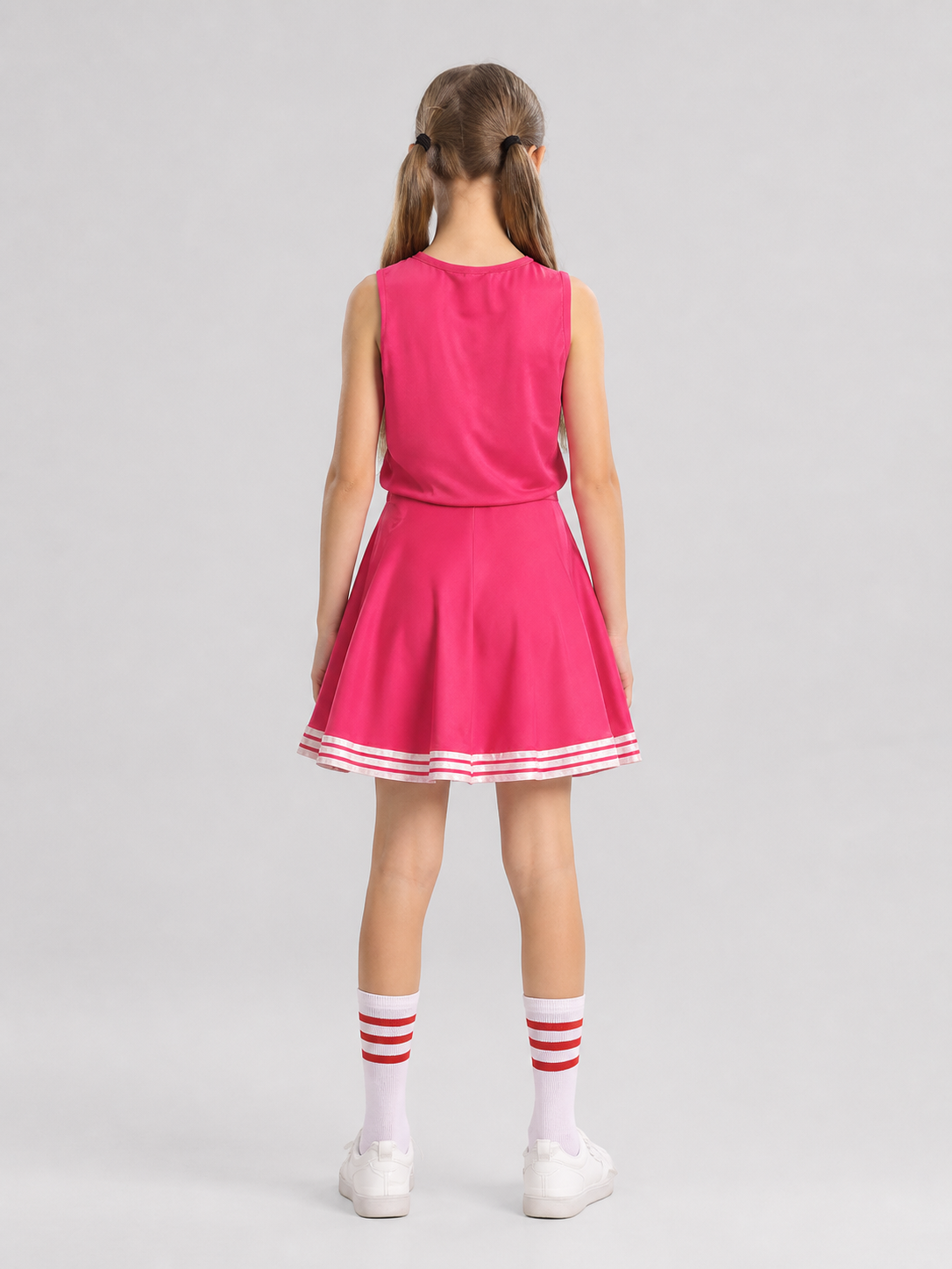 Sleeveless Cheerleading Stage Dress back view