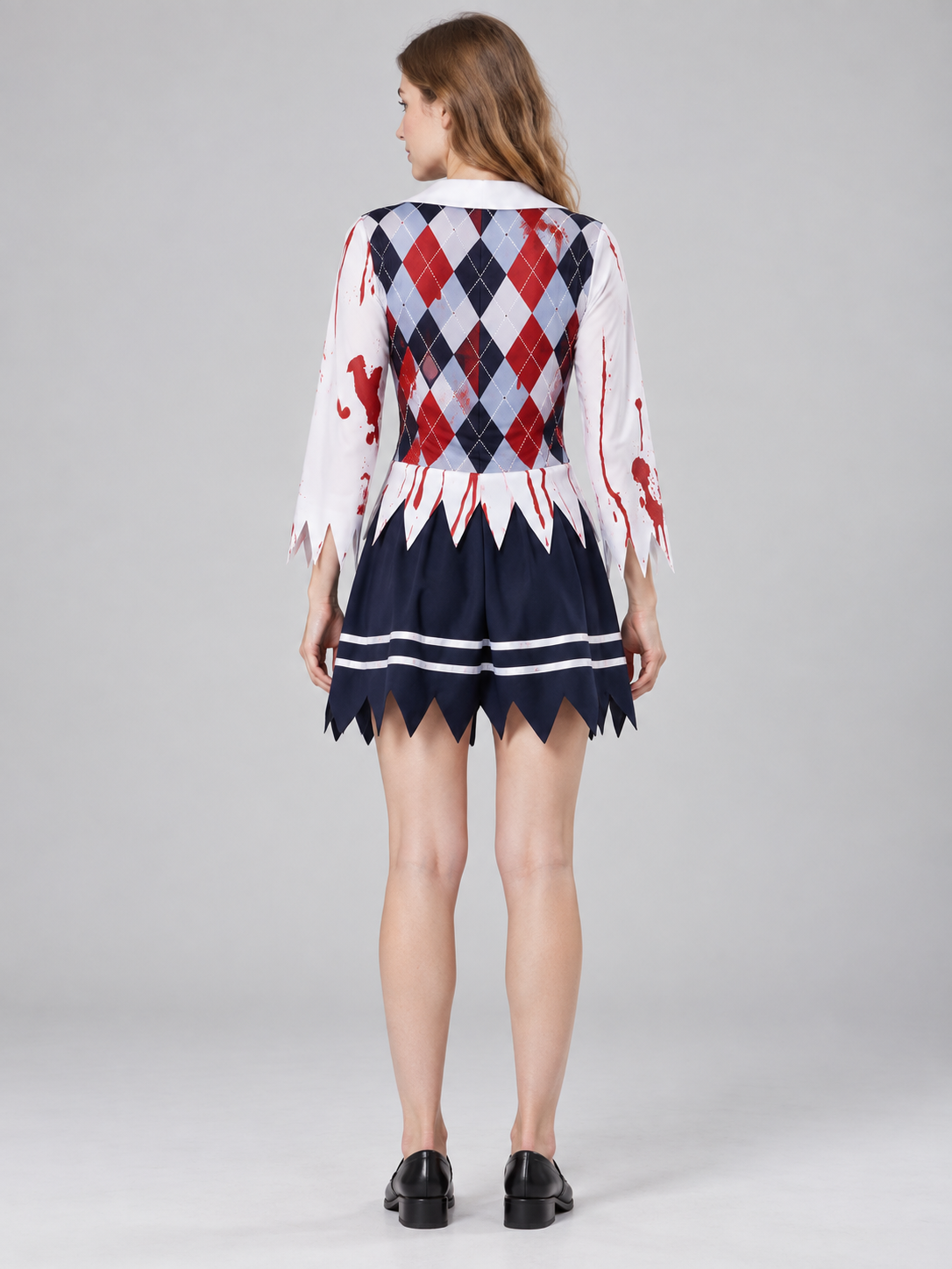 Vampire Costume with Diamond Pattern