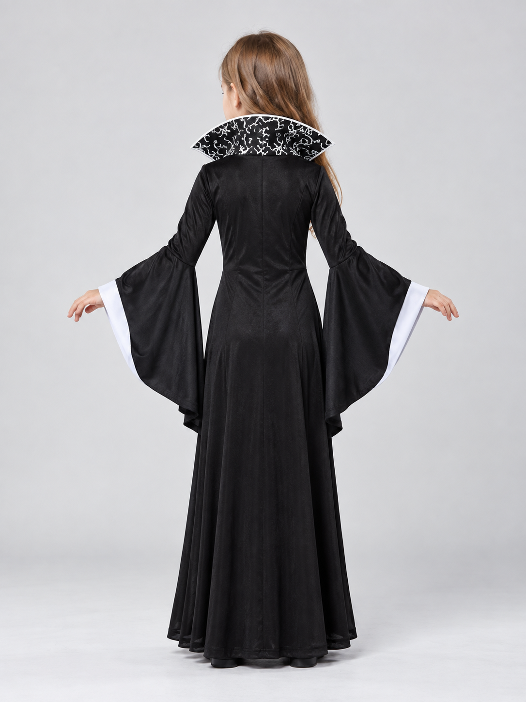 Vampire-Style Carnival Costume, Lace Dress