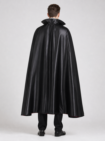 Vampire Costume with Cape, Vest, and Trousers