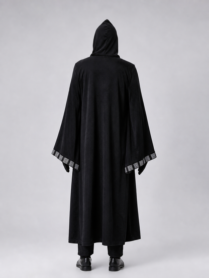 Cosplay costume: long hooded robe