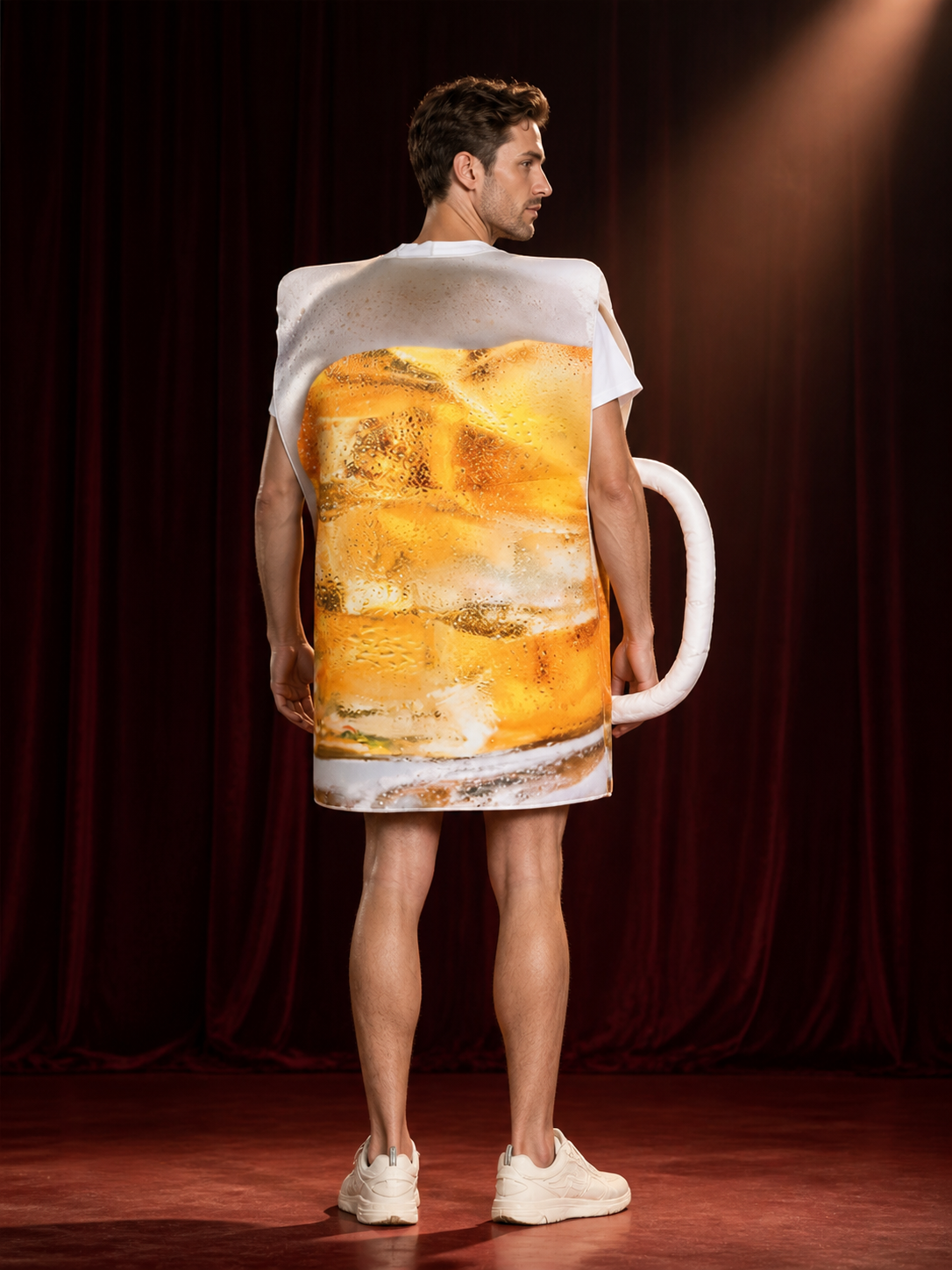 Beer Mug Halloween and Cosplay Costume back view