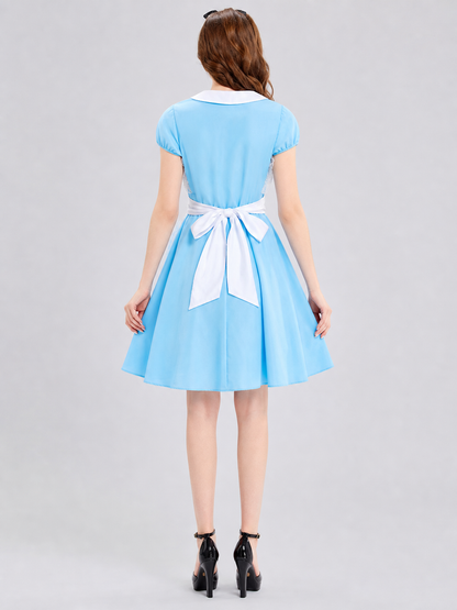 Halloween Dress with White Apron