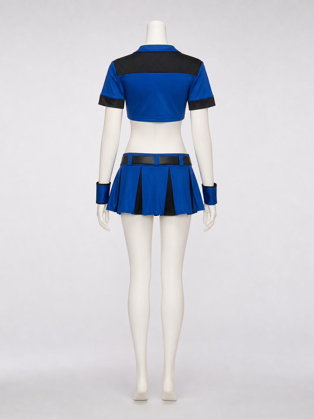 Police-Style Skirt Costume for Role-Playing Looks