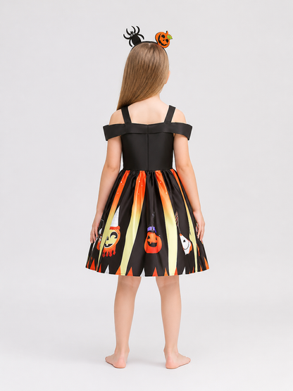 Halloween Costume Dress with Headband