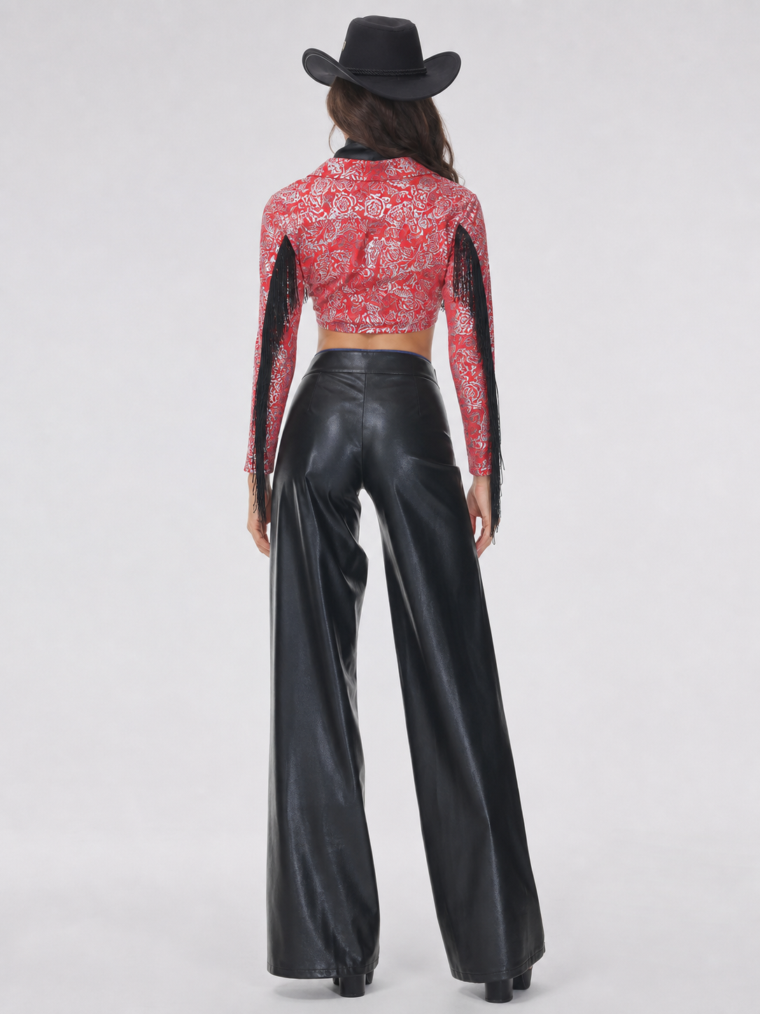 Western-Style Fringe Stage Costume