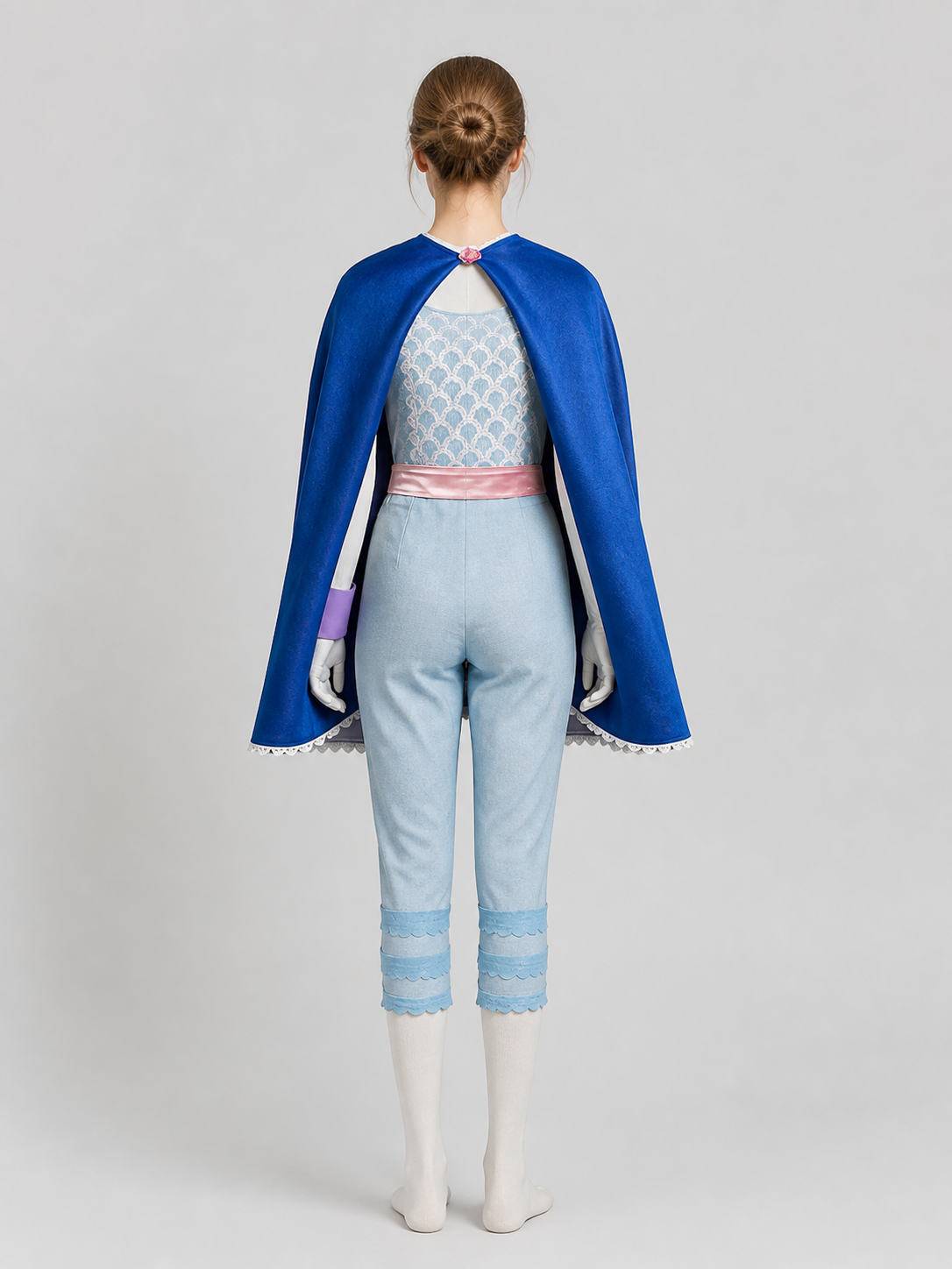 Toy Story Cosplay Costume: Woody, Bo Peep, and Jessie back view