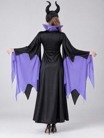 Halloween Carnival Costume: Dress, Horns, Necklace